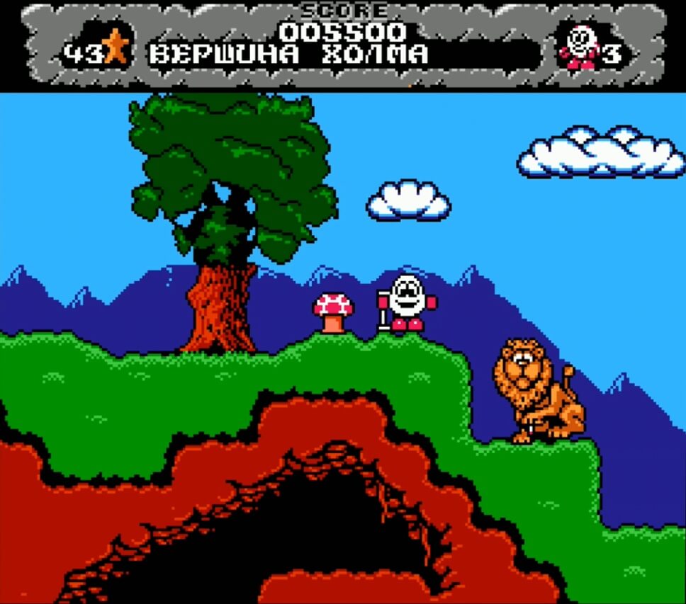 Dizzy The Adventurer - геймплей игры Dendy\NES